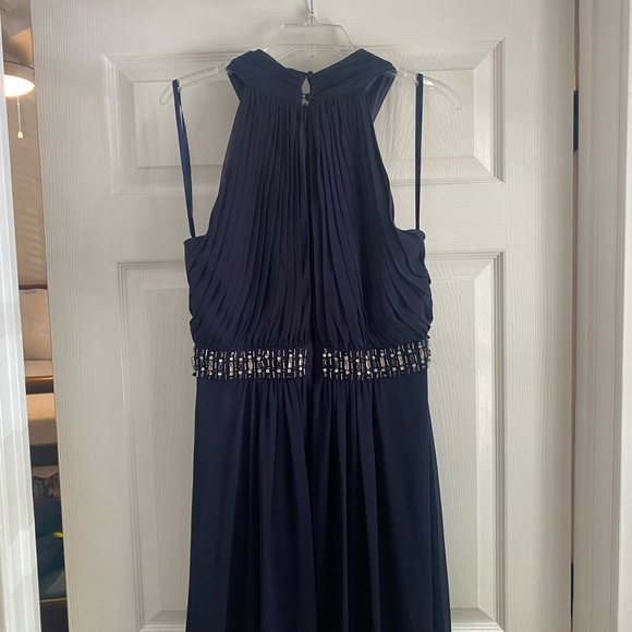 Navy Blue Formal Evening Dress Gown - Picture 12 of 16